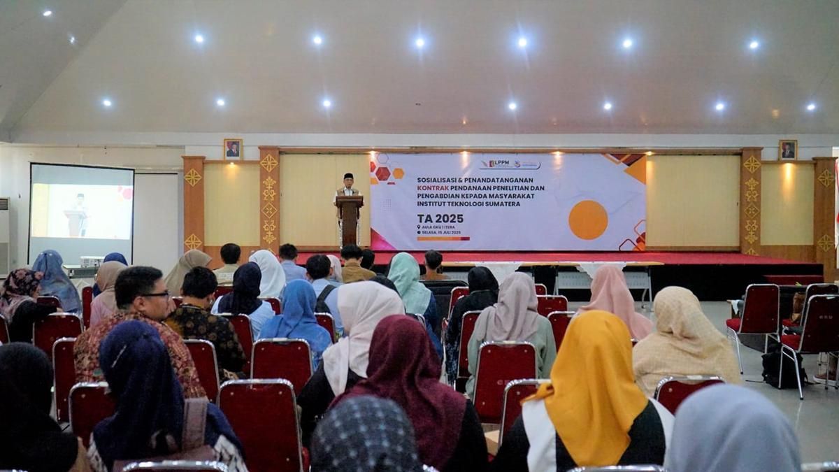 Itera Kucurkan Dana untuk 78 Riset dan 60 PkM Tahun 2025