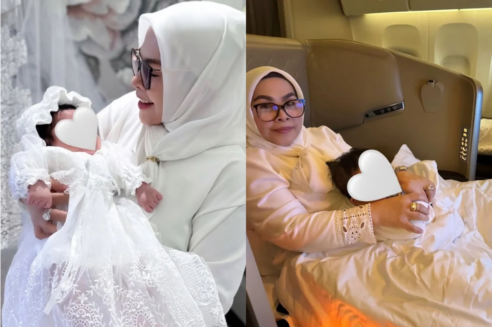 6 Foto Kedekatan Anak Syahrini dengan Neneknya