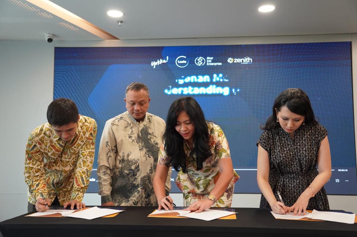 Yokke & Tada Kembangkan Inovasi 455 ribu EDC Ekosistem Mandiri Capital