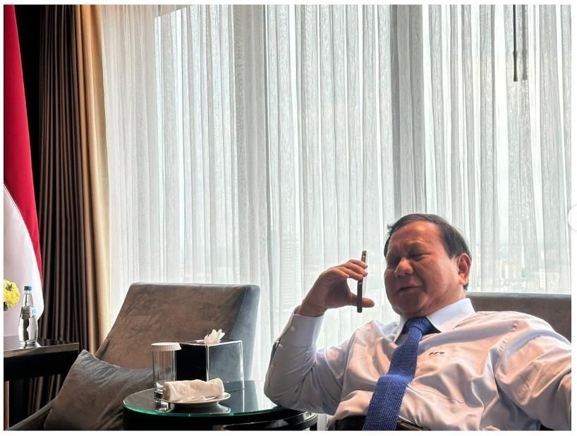 Tawa Prabowo Saat Bincang dengan Trump Bahas Perdagangan via Telepon