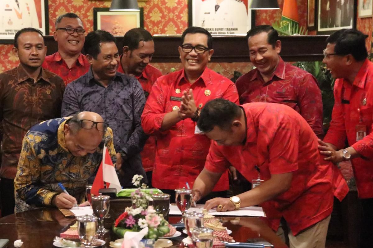 Bangun Pabrik Nikel, Halmahera Timur Butuh Pasokan Beras dari Tabanan