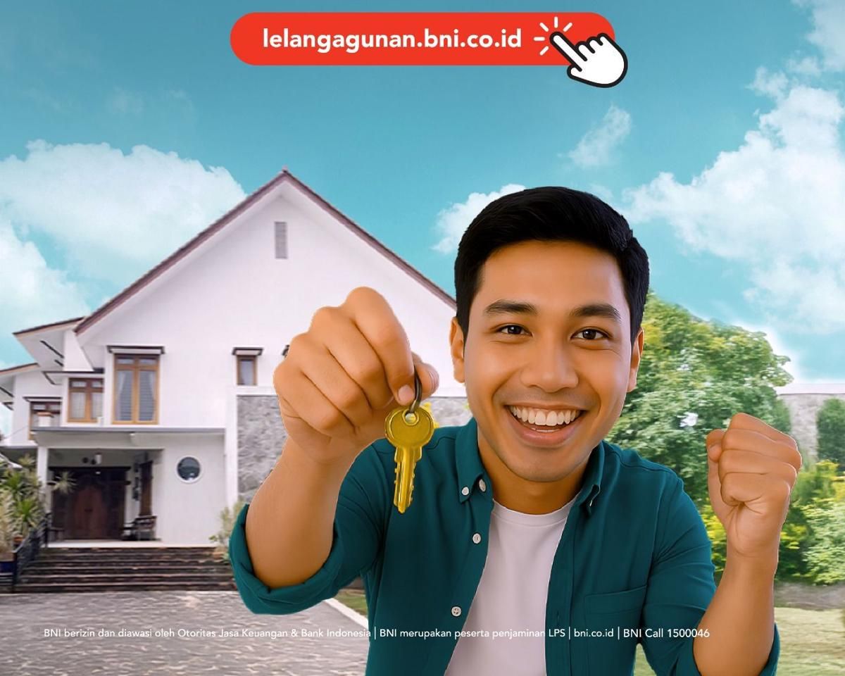 Lelang Aset Agunan BNI, Peluang Investasi Properti Mulai Rp50 Juta