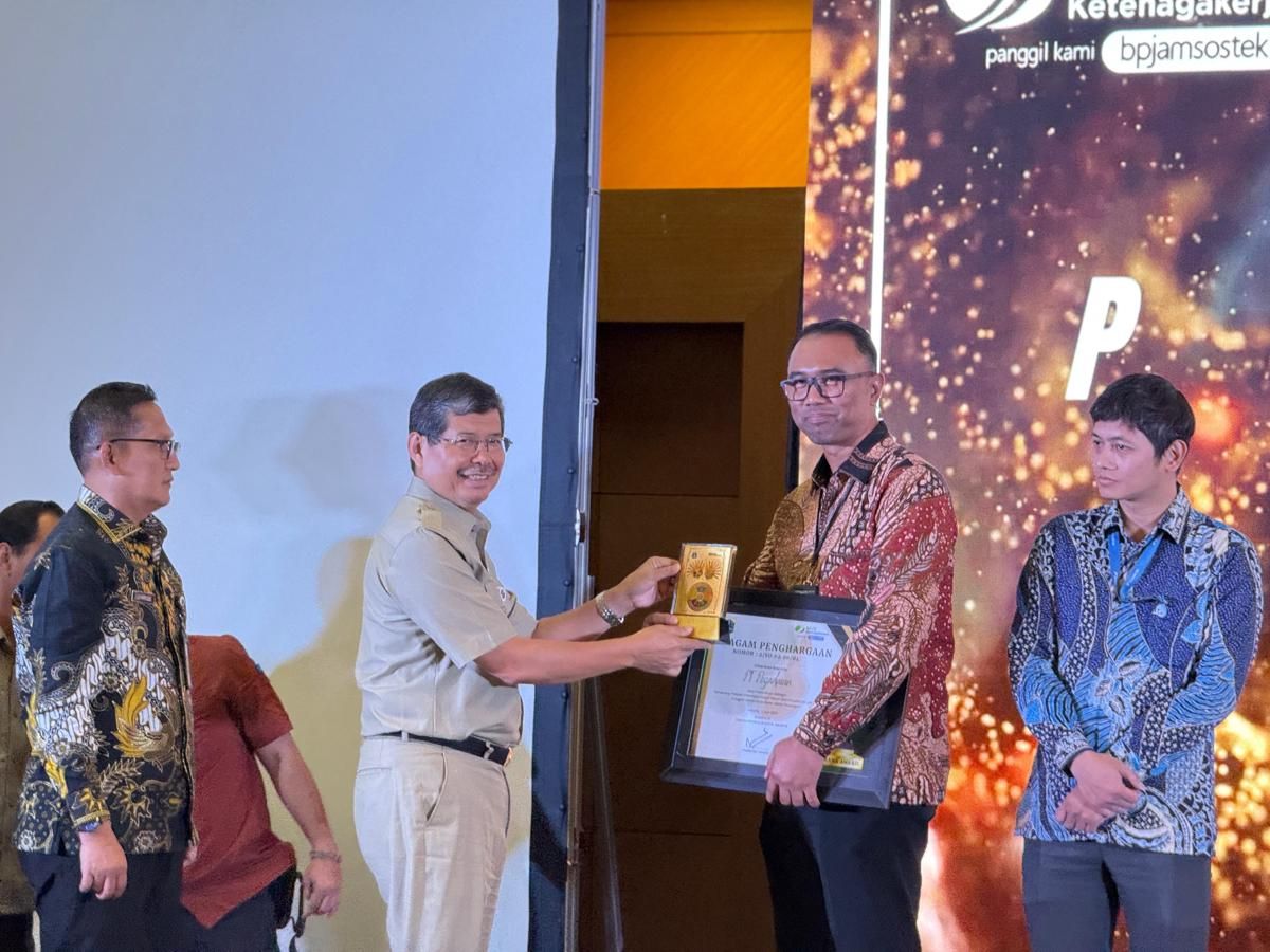 Pegadaian Raih Paritrana Award 2025 atas Komitmen Perlindungan Tenaga Kerja
