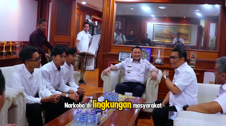 Ketua RT dan RW Gen Z Viral Diangkat Jadi Duta Antinarkoba 