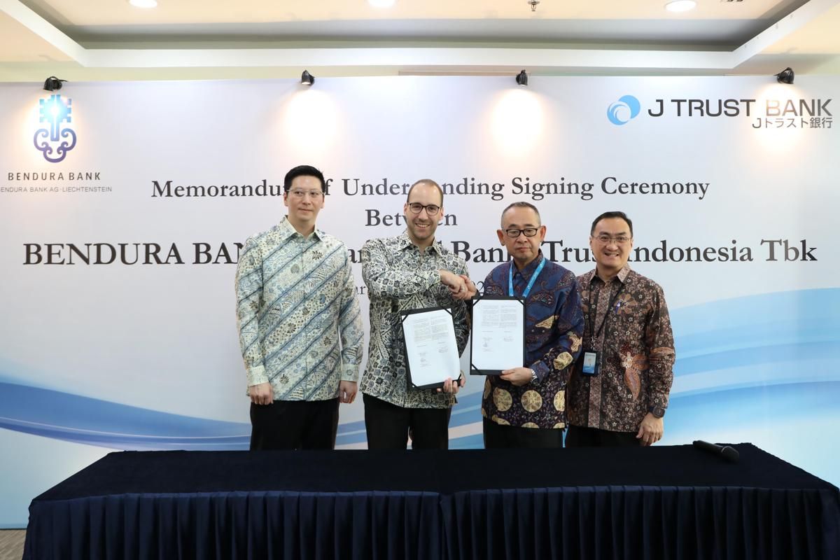 Pacu Bisnis Wealth Management, J Trust Bank Gandeng Bendura Bank
