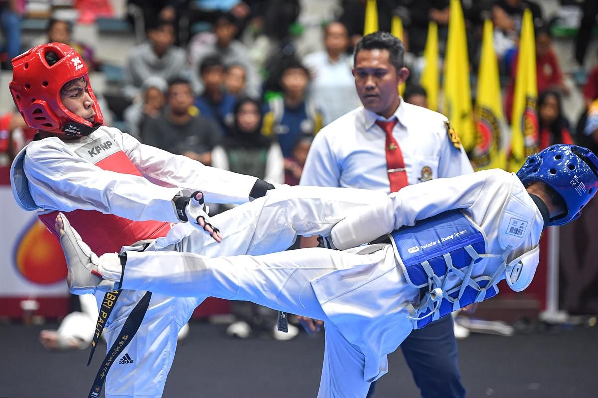 Samarinda Panas! Ribuan Atlet Ramaikan Kejuaraan Taekwondo Dunia