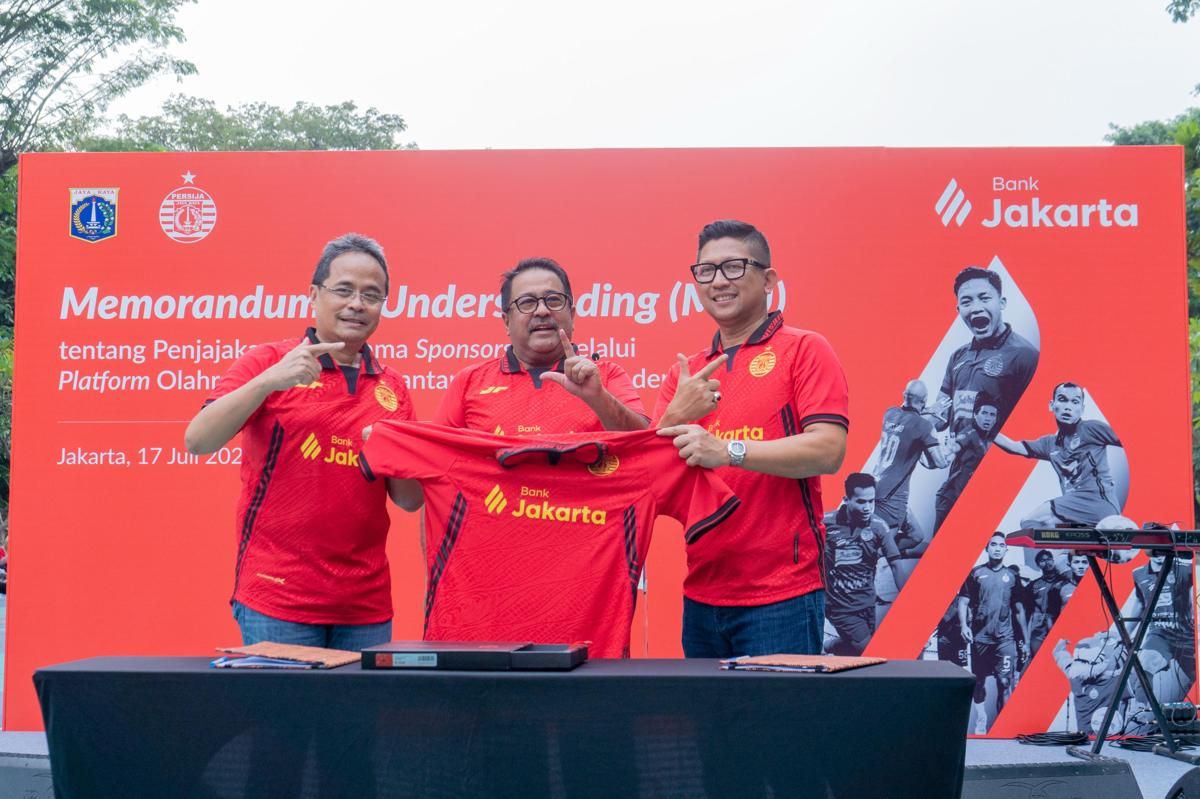 Jadi Sponsor Resmi, Bank Jakarta Dukung Persija di Super Liga 2025