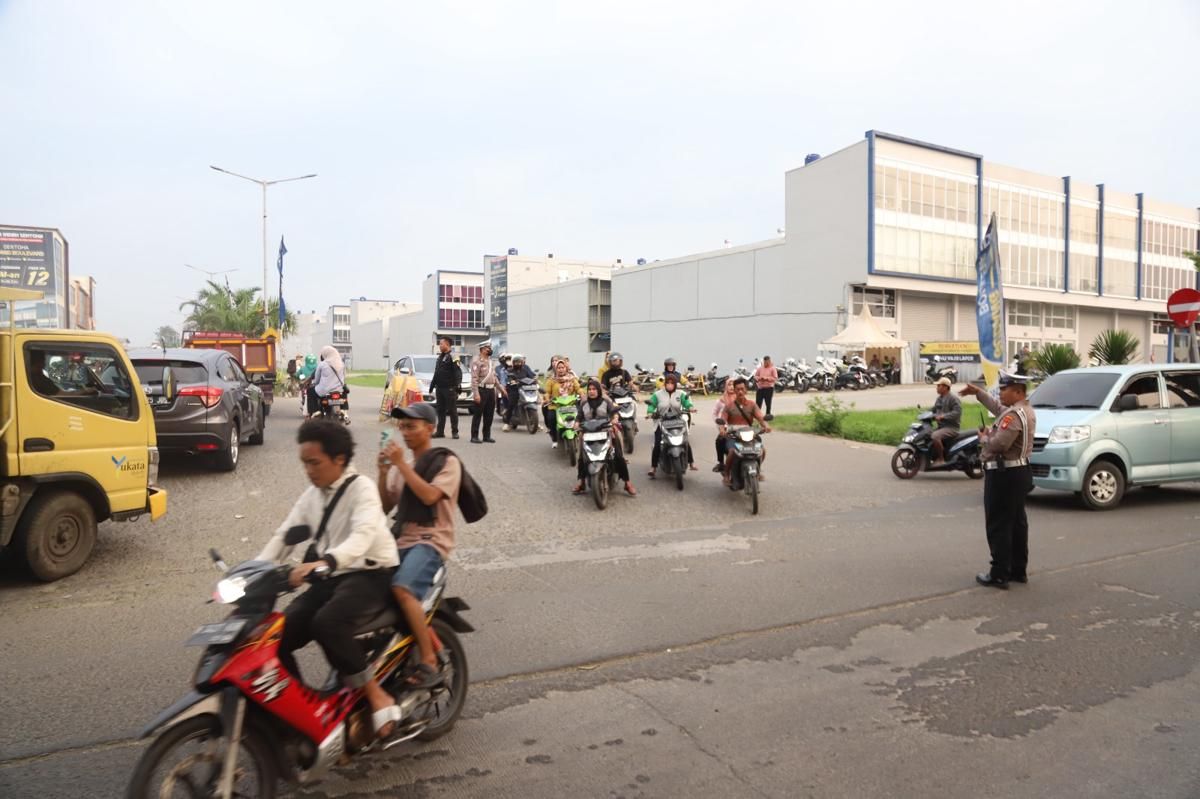 Patuh Jaya 2025, Polisi Canangkan 5 Jalan Kota Tangerang Bebas Macet 