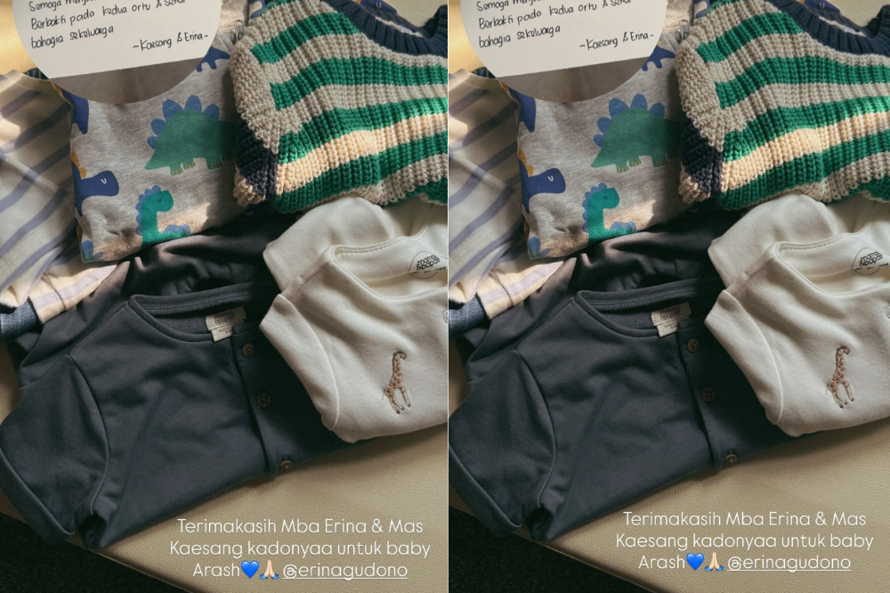 Kado Spesial dari Erina Gudono untuk Baby Arash Anak Aaliyah Massaid