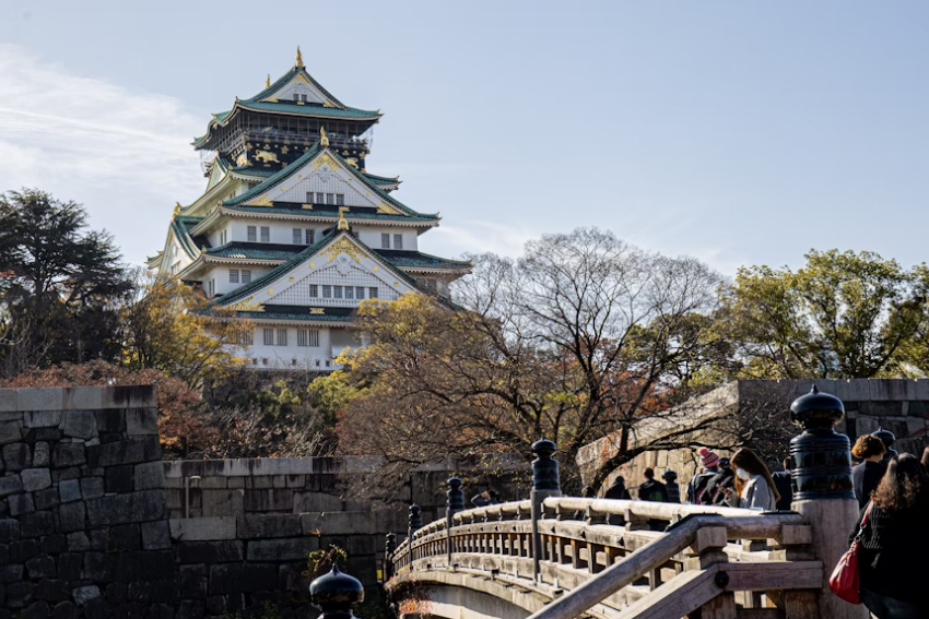 Potret Osaka Castle di Jepang (unsplash.com/hk_kenc)