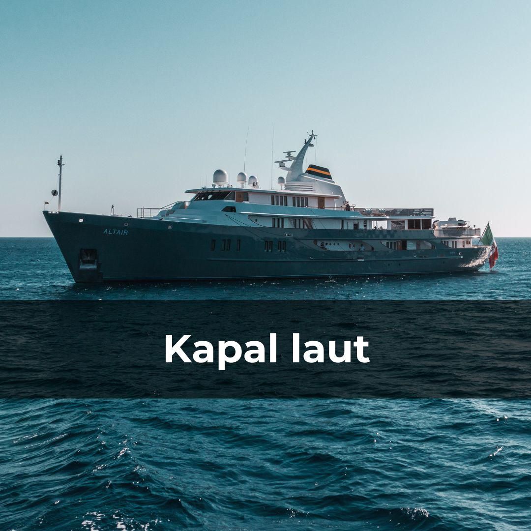 Potret kapal laut