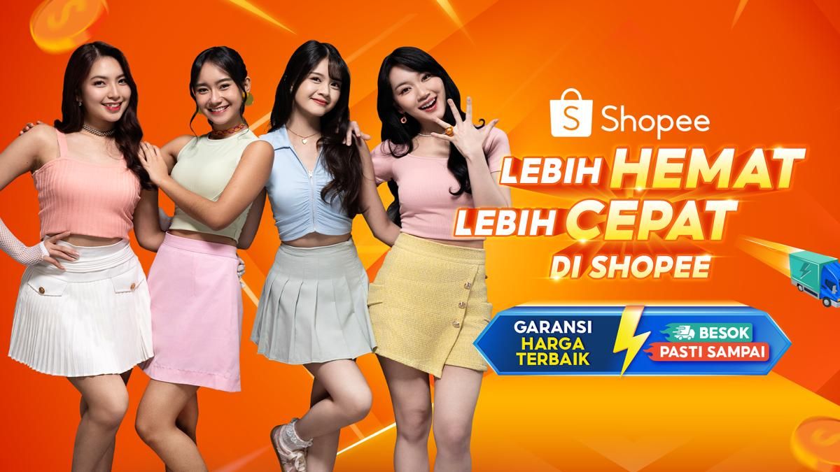Alunan Jingle MV JKT48 X Shopee Lebih Hemat, Jadi Mood Boooster!