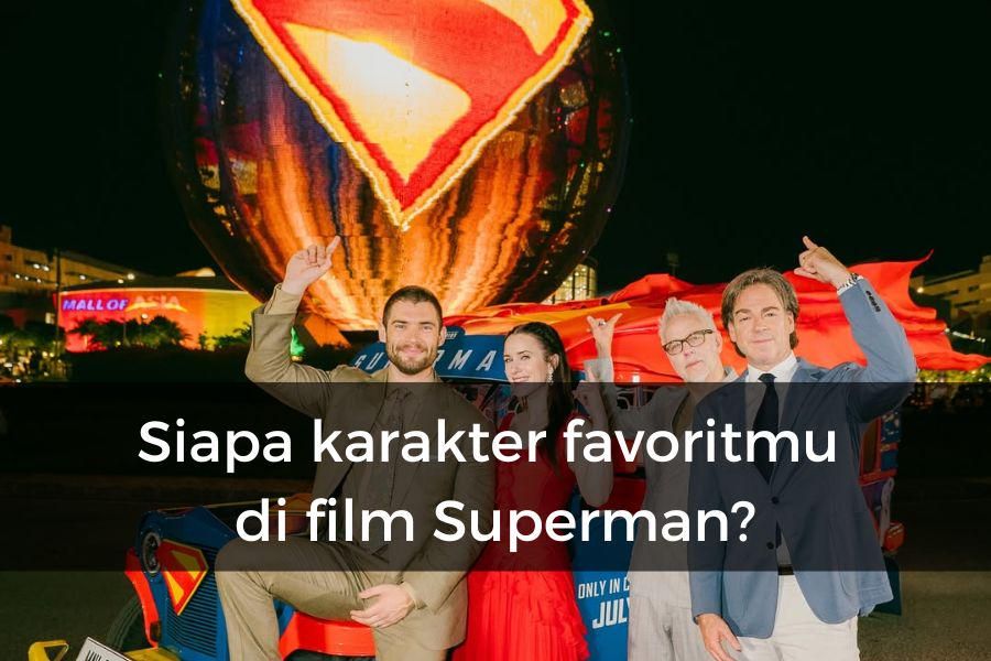 Potret karakter Superman