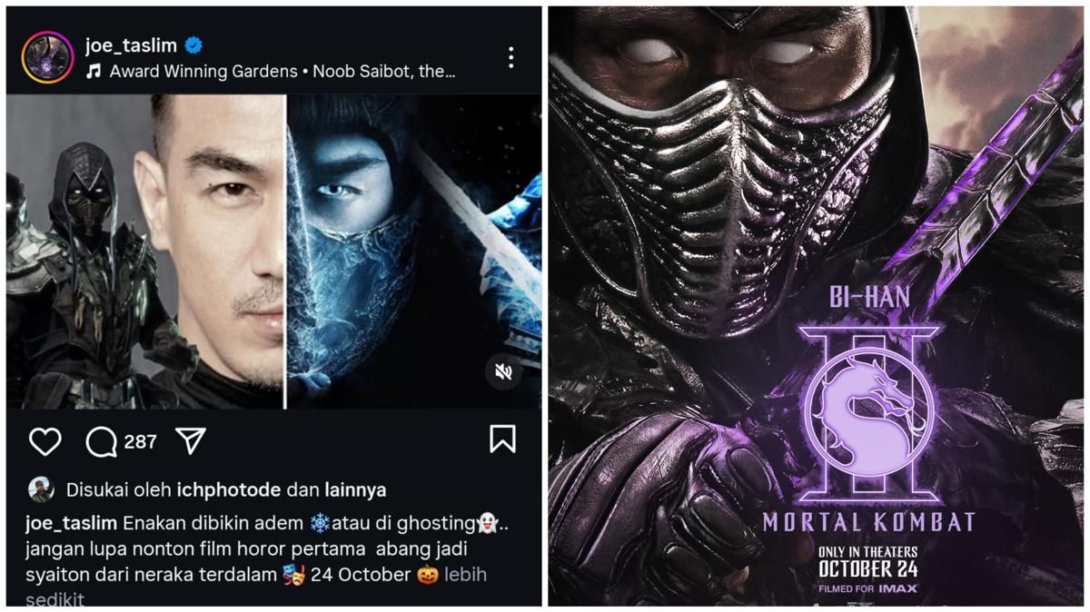 Ini Komentar Lucu Joe Taslim yang Jadi Noob Saibot di Mortal Kombat II