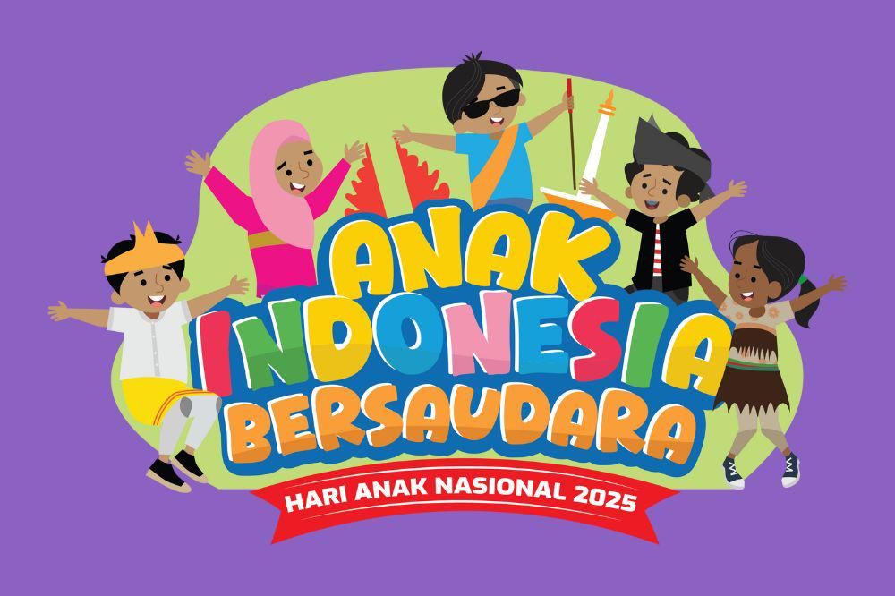 Hari Anak Nasional 2025 Dirayakan Serentak di Seluruh Indonesia