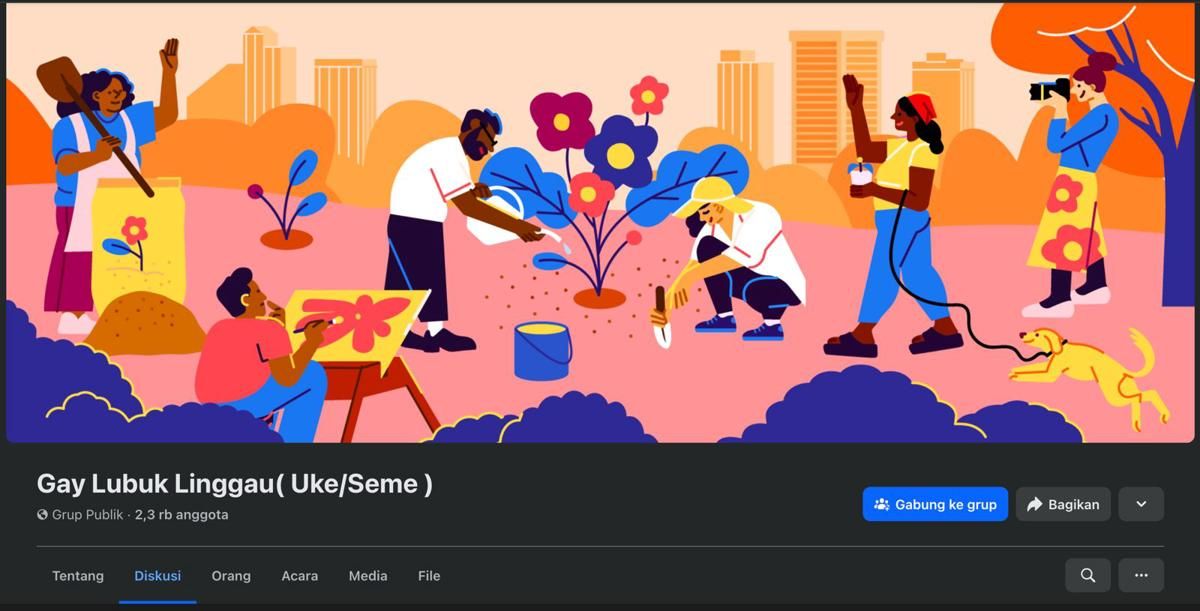 Dinilai Meresahkan, Polisi Selidiki Grup Facebook 'Gay Lubuk Linggau'