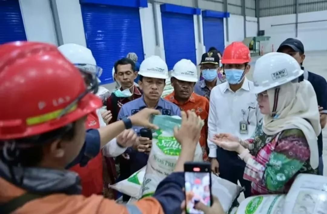 Marak Beras Premium Oplosan, Wabup Banyuasin Sidak Pabrik PT Wilmar