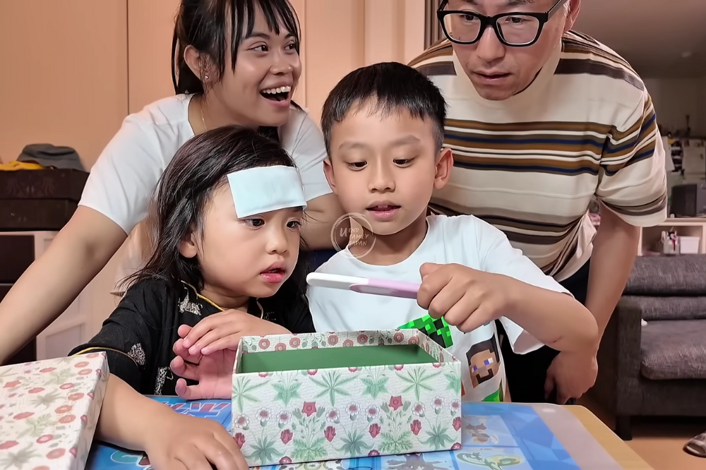 7 Fakta Kehamilan Mega  Ueno Family, Calon Adik Natsuki dan Ritsuki