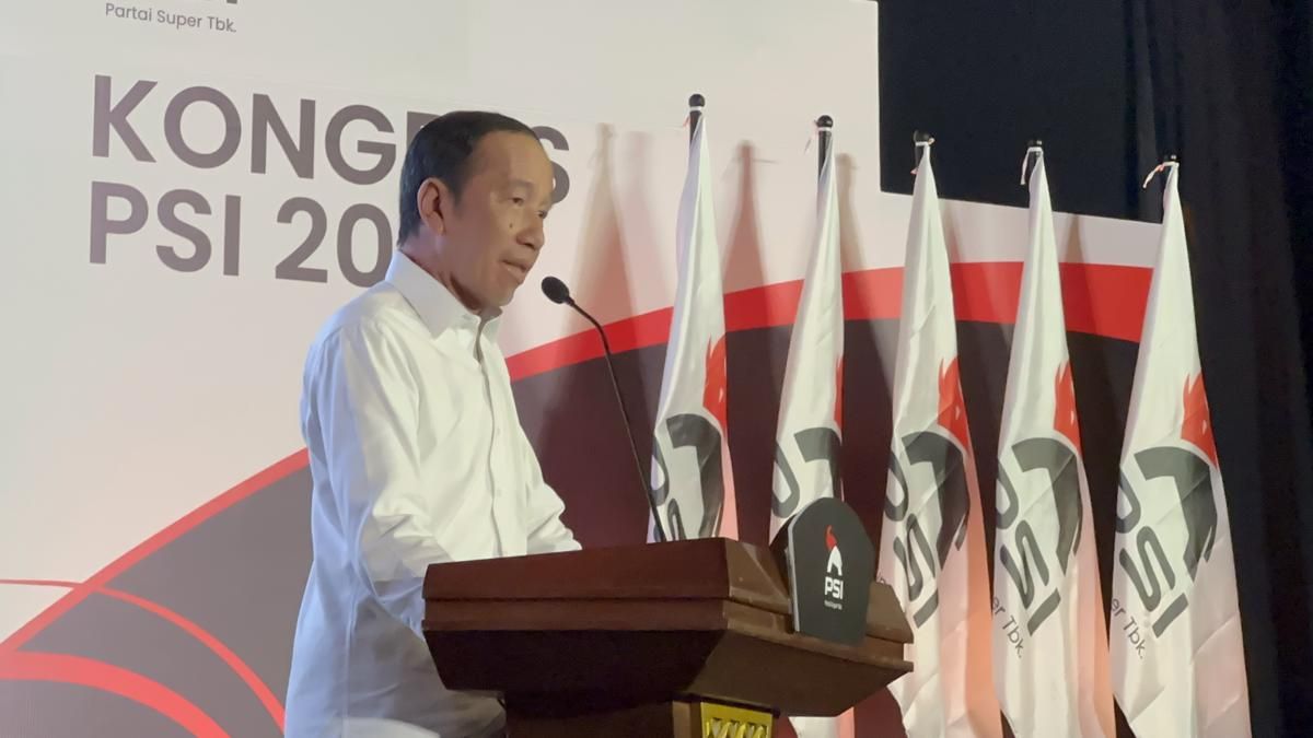 Kaesang Ketum, Jokowi Isi Pidato: Saya akan Bekerja Keras untuk PSI