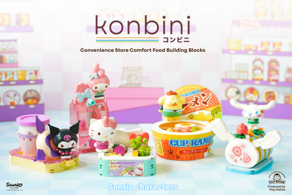 Gemas! Koleksi Eksklusif Sanrio x Play Nation Hadir di Kidz Station