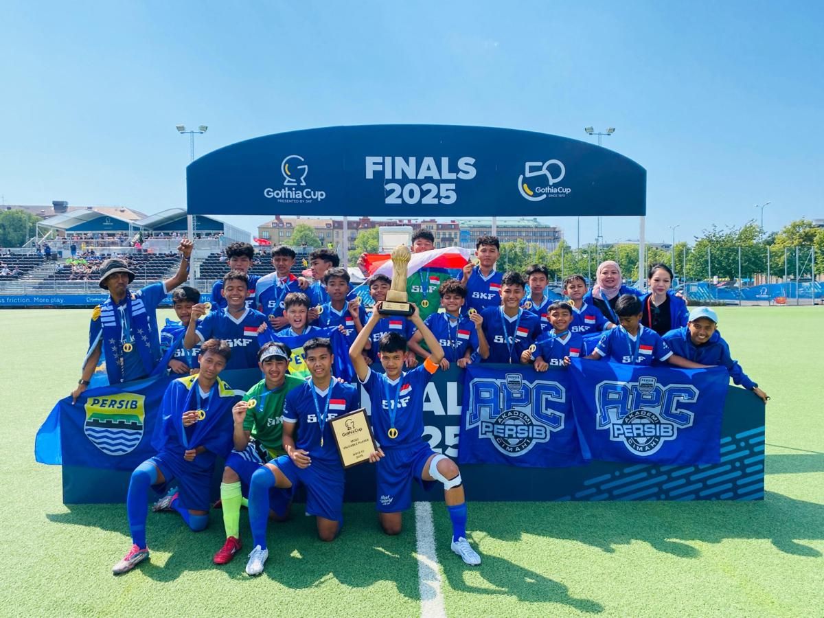 Bangga, Akademi Persib Cimahi U-13 Sukses Juara Gothia Cup 2025