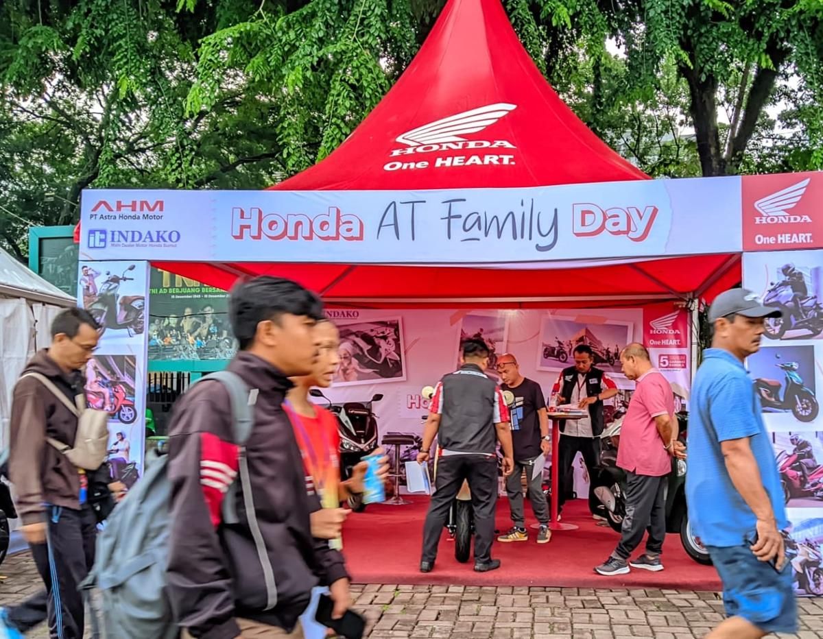 Weekend, Ada Honda AT Family Day di Lapangan Benteng
