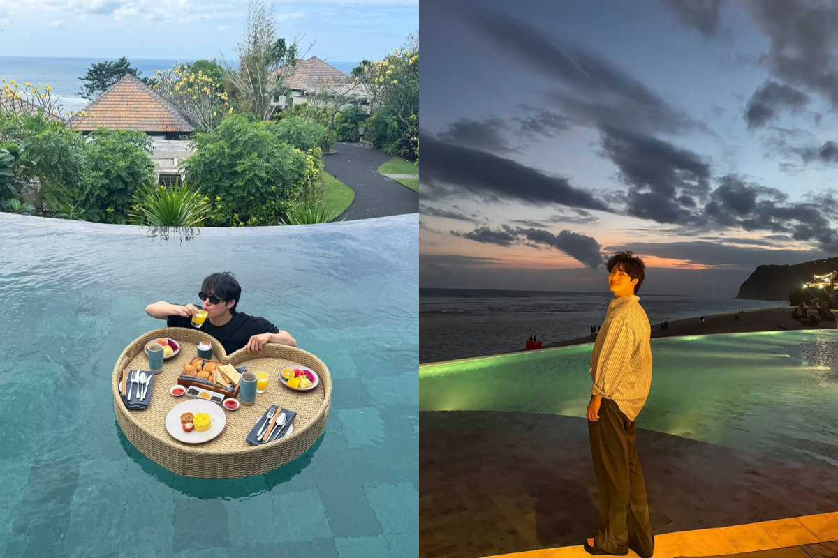 7 Potret Liburan Lee Tae Ri di Bali, View dari Kamarnya Bagus Banget
