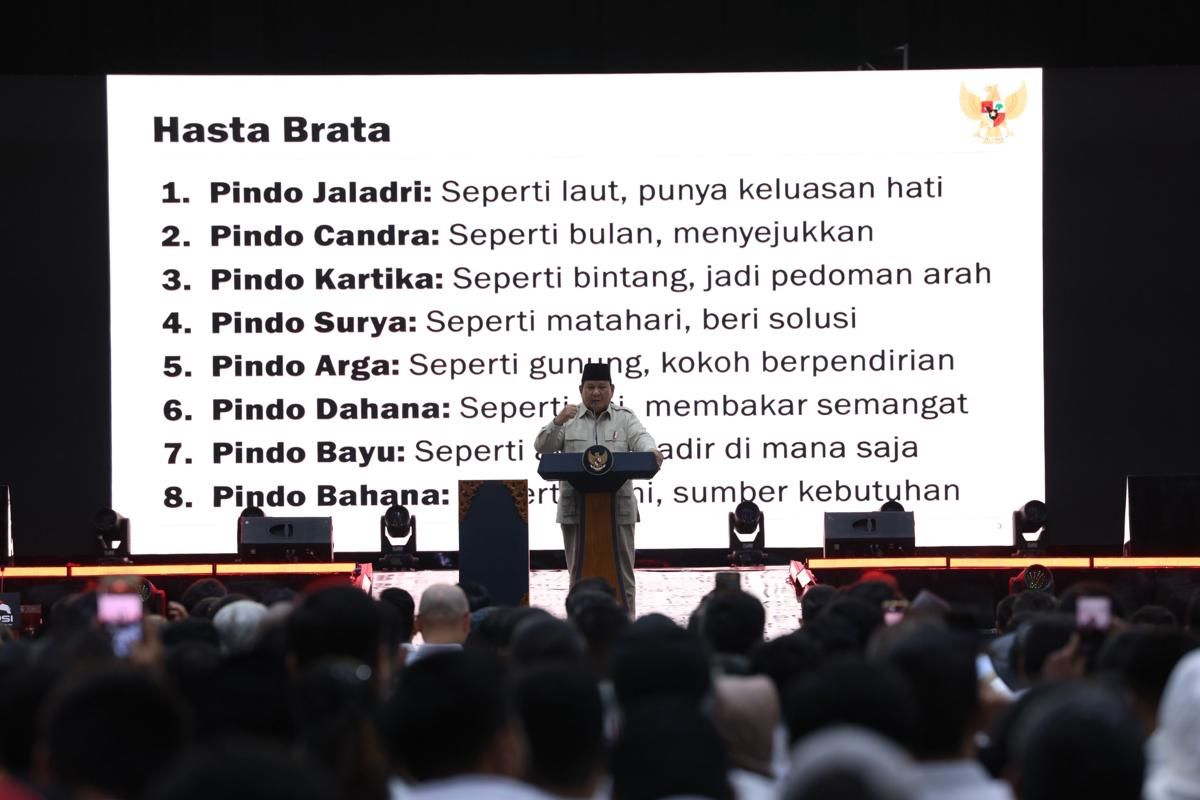 Prabowo: Pemimpin Harus Seperti Bumi, Diinjak Tetap Beri Kehidupan