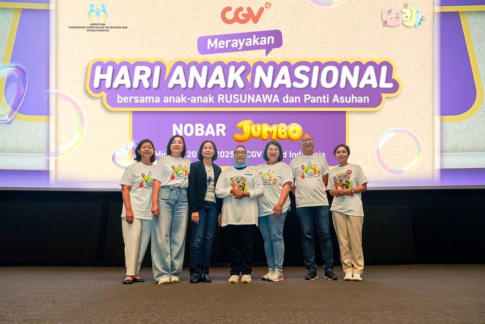 Sambut Hari Anak Nasional, CGV Gelar Nobar 'JUMBO' Bareng 400 Anak
