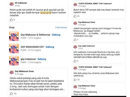 Heboh Grup Facebook “Gay Makassar” Tokoh Agama: Jangan Sampai Meluas