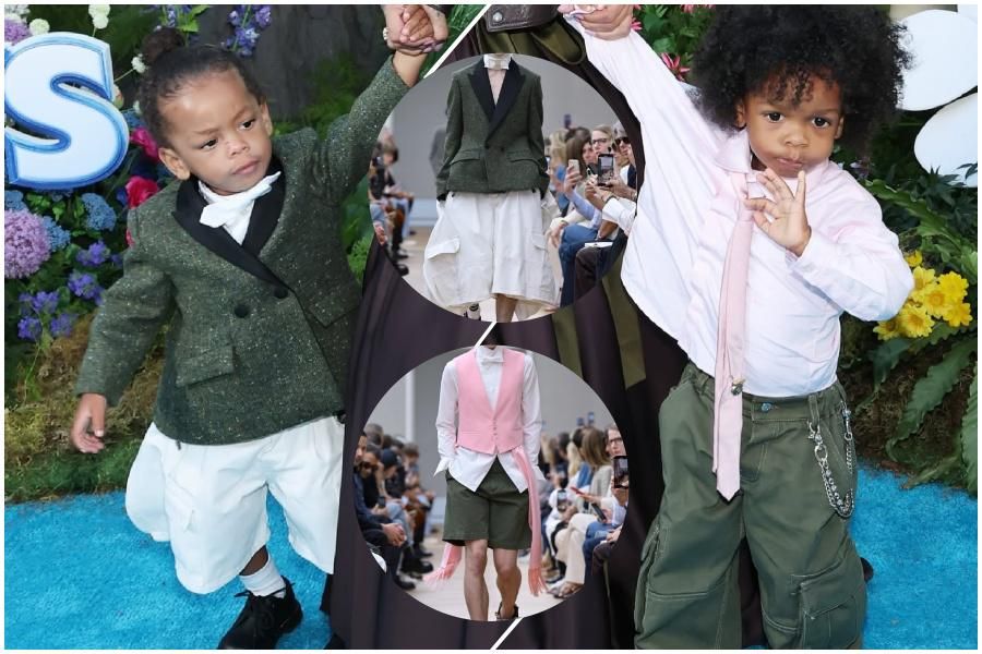 RZA & Riot Pakai Baju Dior Versi Mini Karya Jonathan Anderson 