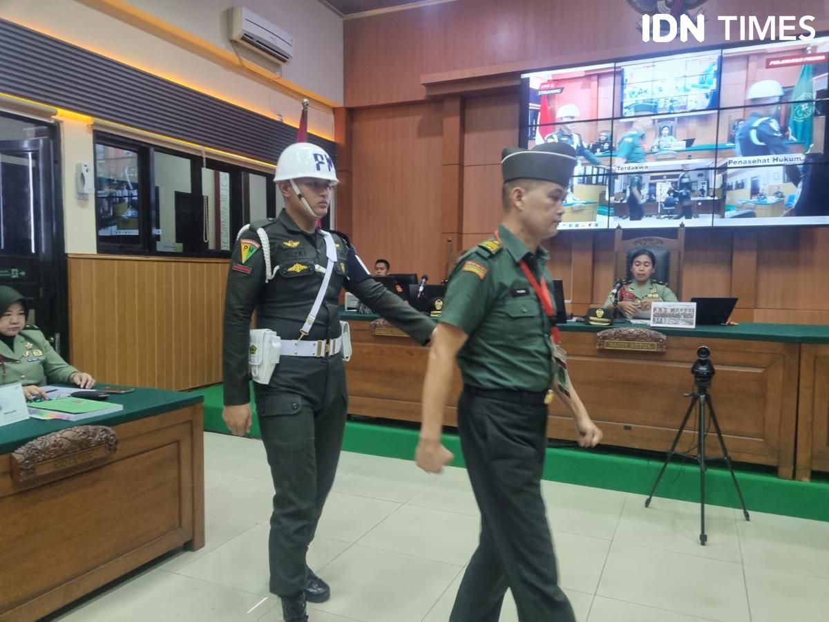 Didakwa Kelola Perjudian, Peltu Lubis Memohon Tidak Dipecat dari TNI 