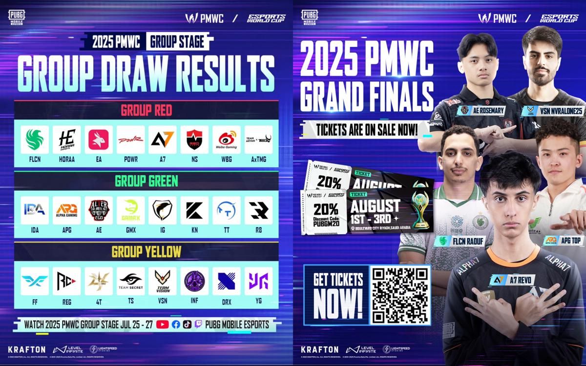 Hasil Drawing PMWC 2025, Alter Ego Masuk Grup Neraka