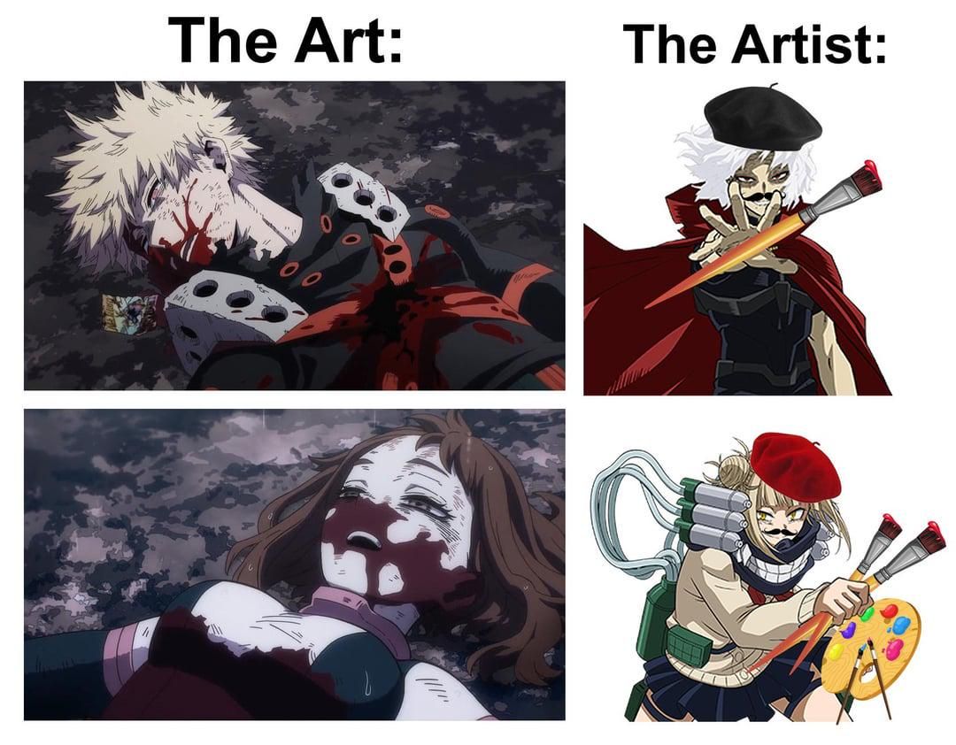 7 Meme Penjahat My Hero Academia, kok Ada Mineta?