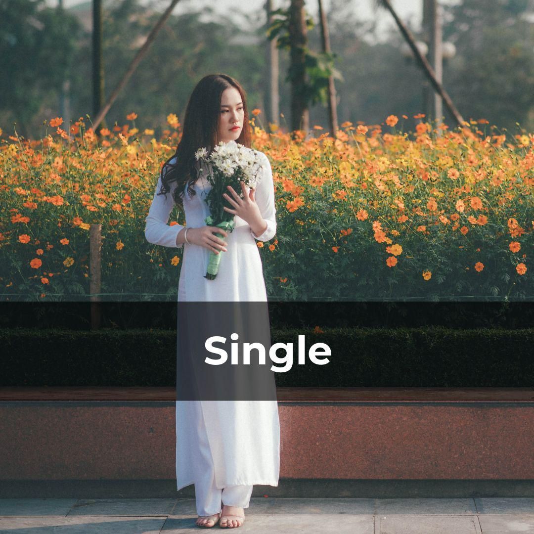 Ilustrasi seseorang yang single