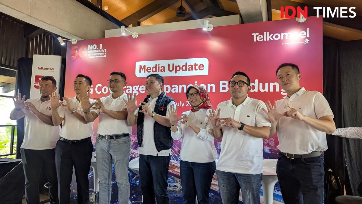 Hyper 5G Telkomsel Mengudara di Bandung Raya, Cek Lokasi Ketersediaan