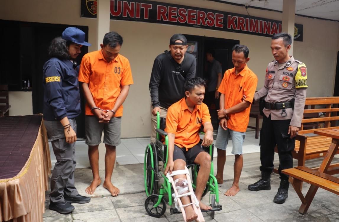 Komplotan Perampok BRILink di Pringsewu Dibekuk, Satu Ditembak!
