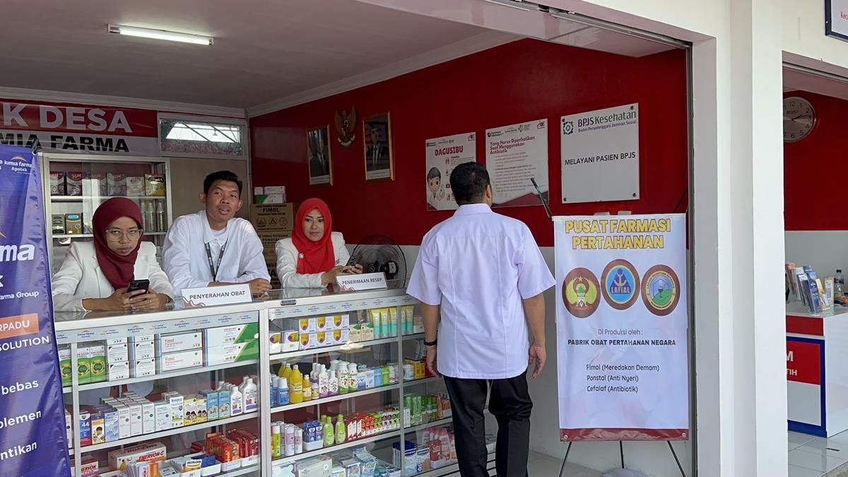 Biofarma Group Distribusi Obat-Obtan di Apotek Koperasi Merah Putih