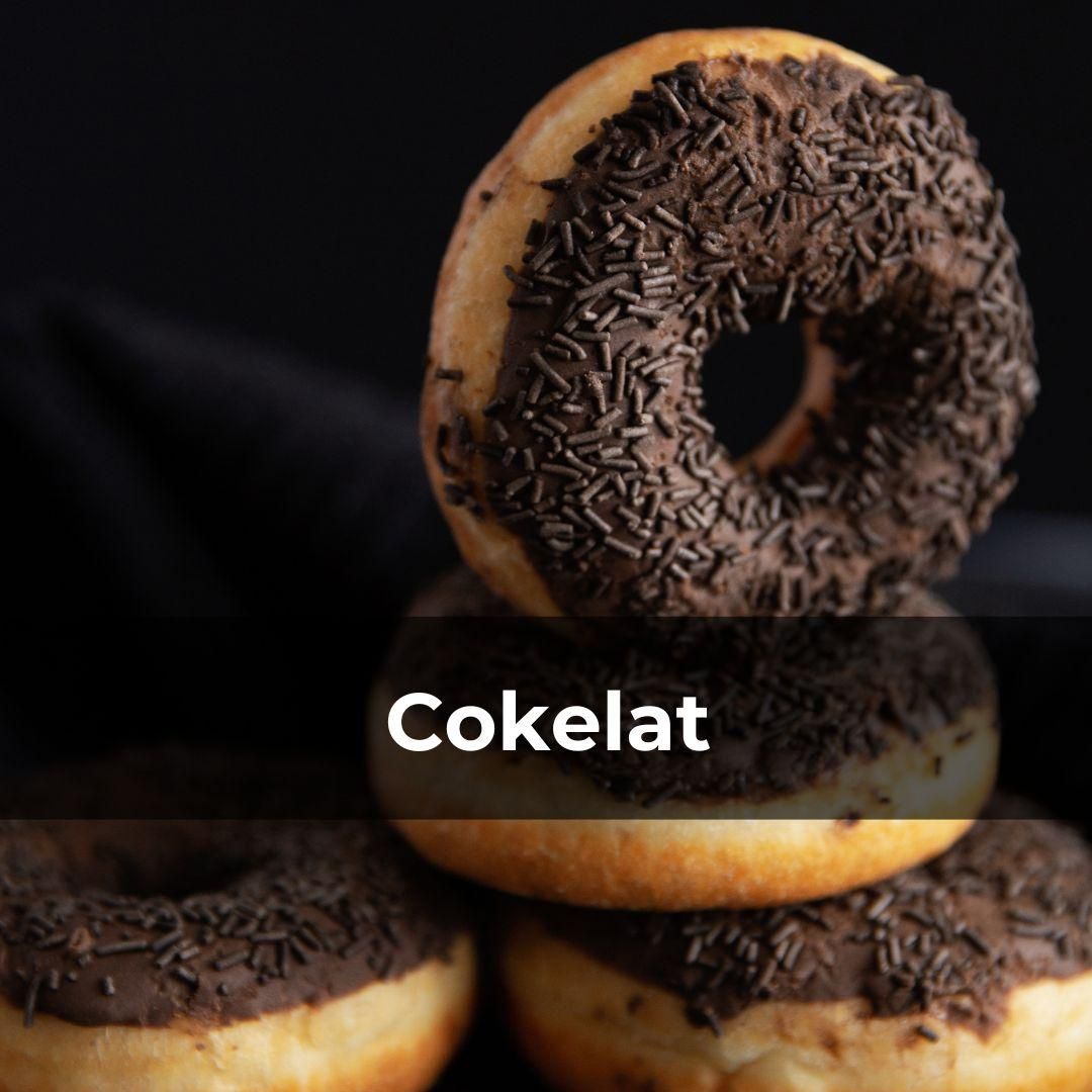 Potret donat cokelat
