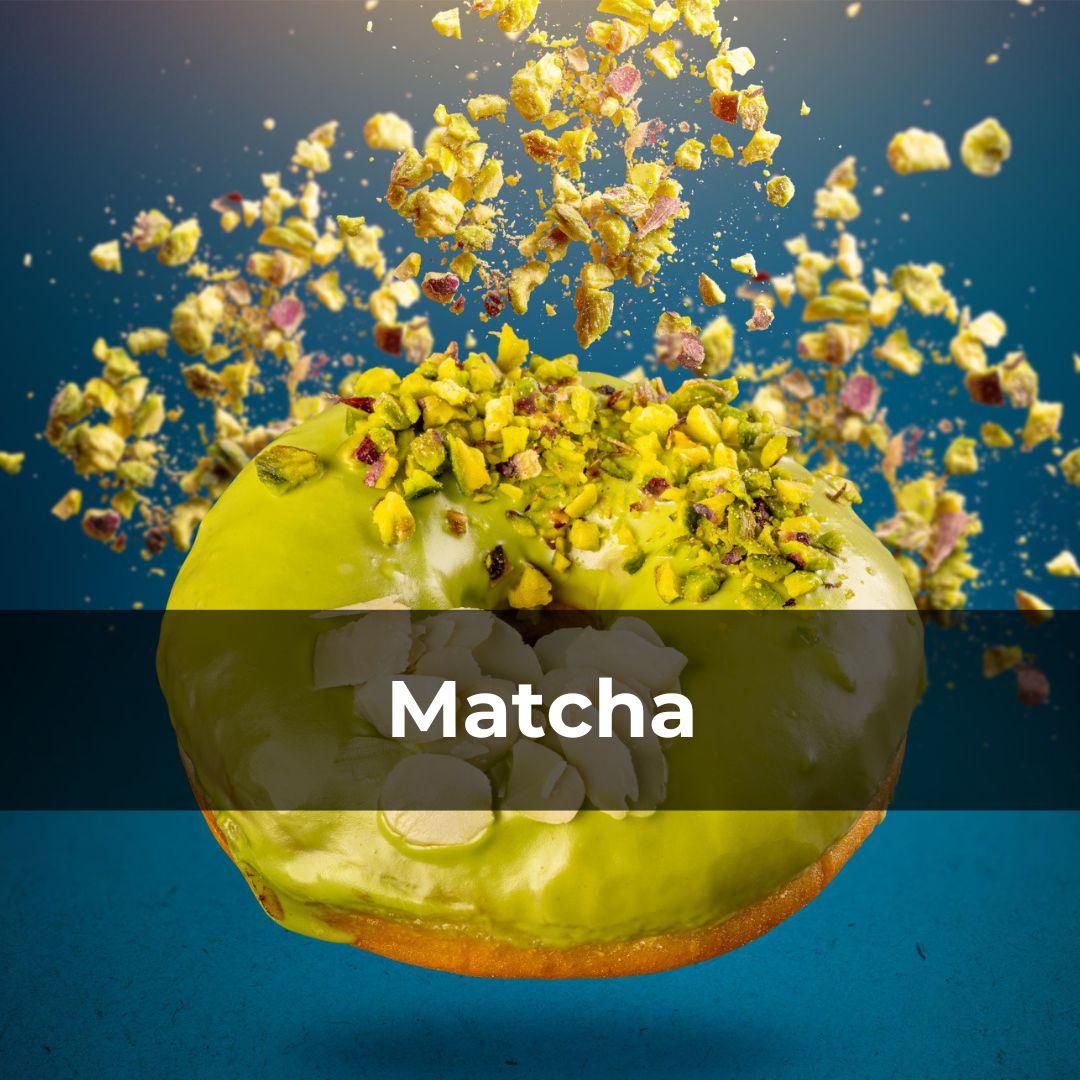 Potret donat matcha