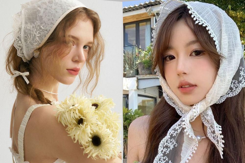 Deretan Ide Styling Rambut dengan Headscarf yang Manis dan Aesthetic