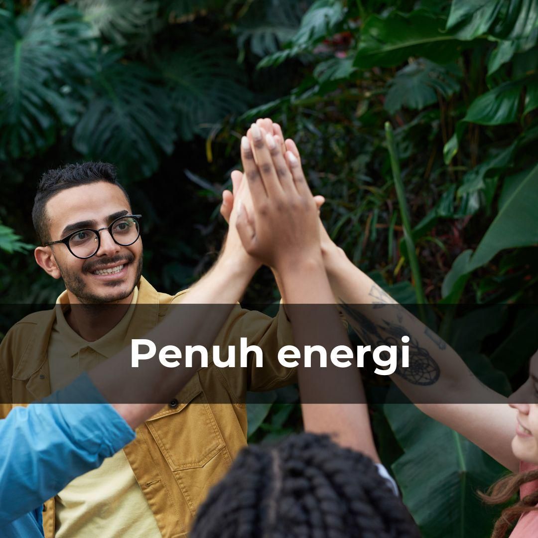 Potret penuh energi 