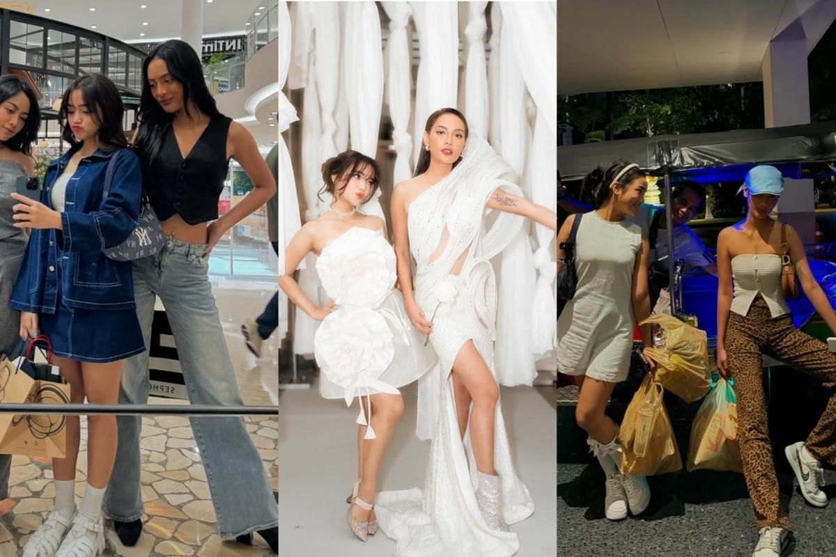  8 Adu Gaya Erika Carlina Vs. Fuji, Bestie Kompak nan Stylish