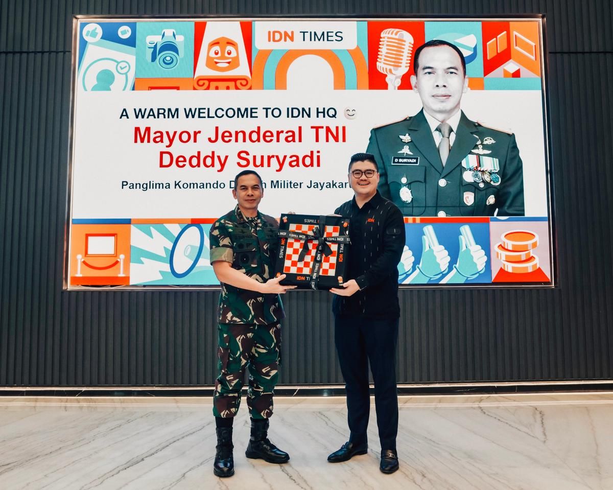 Pangdam Jaya Kunjungi IDN, Disambut Langsung oleh CEO IDN Winston Utomo