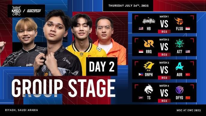 3 Highlight Hari ke-2 MSC x EWC 2025, Aurora dan RRQ Gacor!