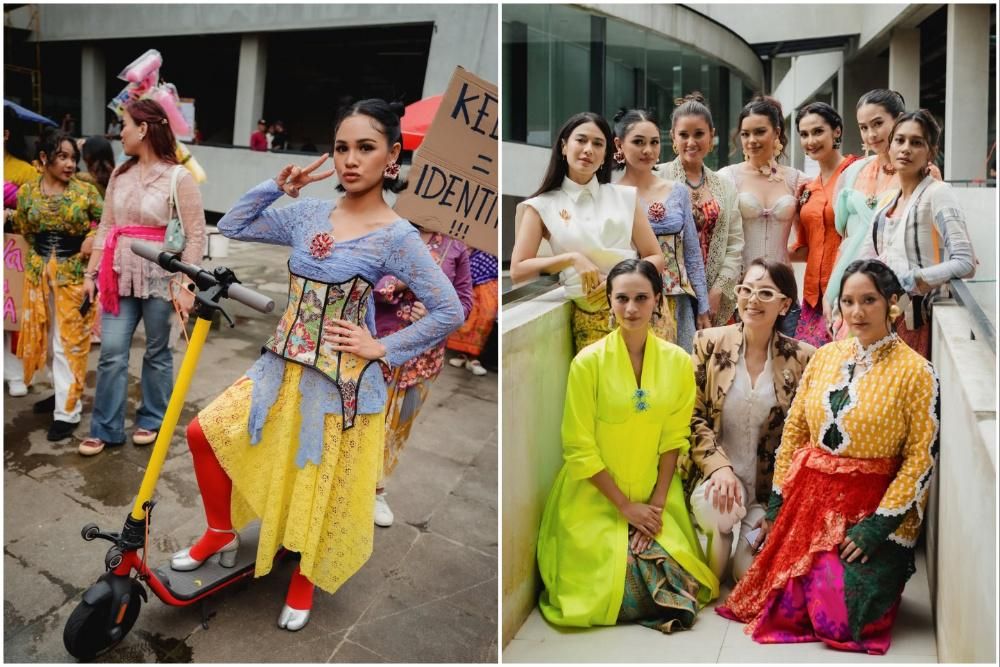 10 Potret Andien Aisyah Berkebaya di Film Pendek #kitaBerkebaya