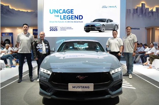 Ford Mustang 2.3L EcoBoost Debut di GIIAS 2025, Harganya Rp1,96 Miliar