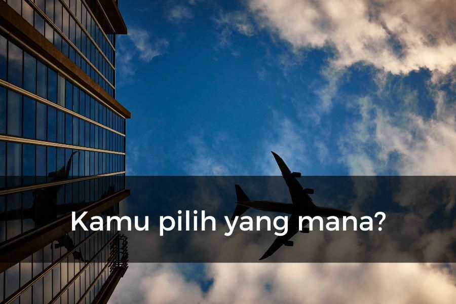 Potret pesawat