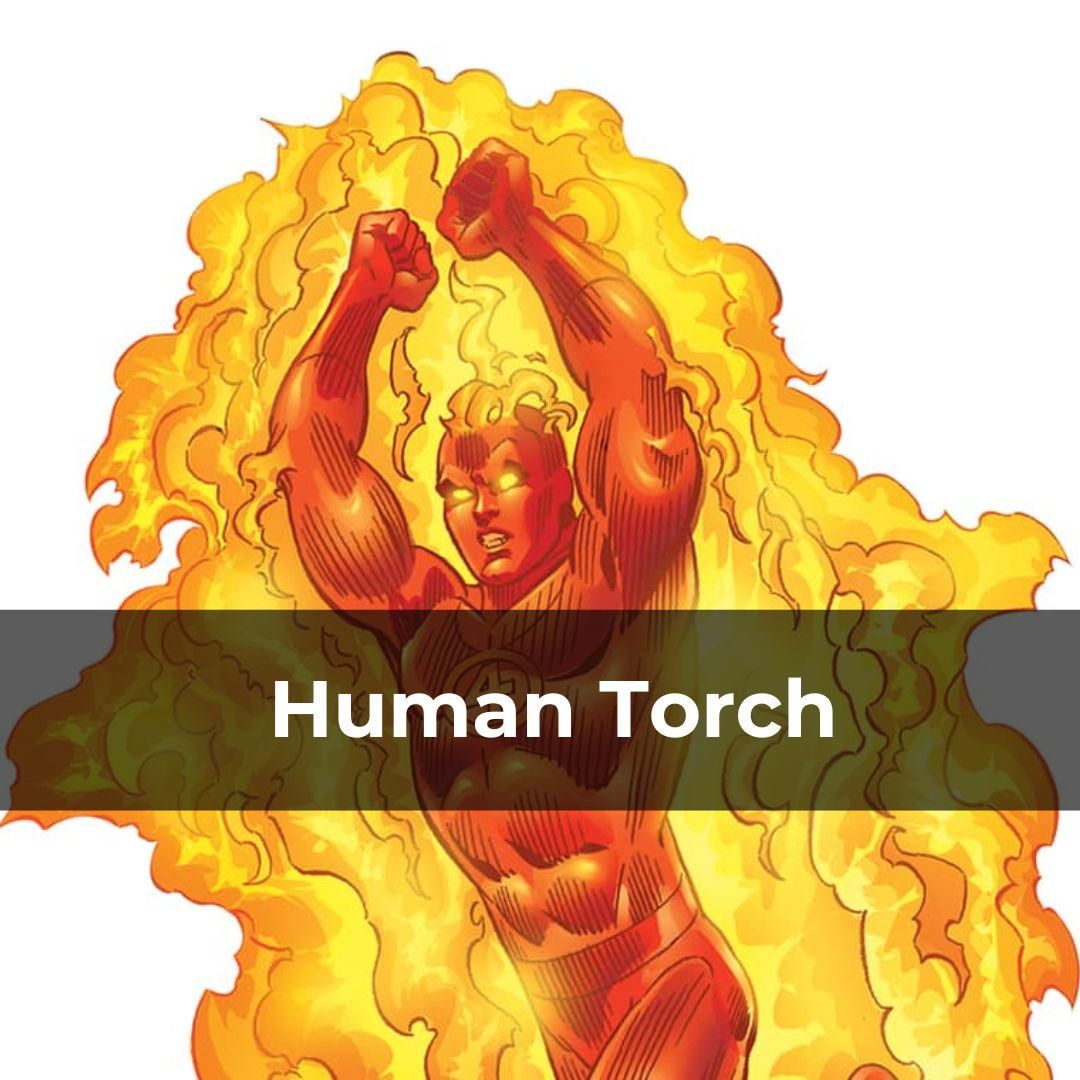 Potret Human Torch
