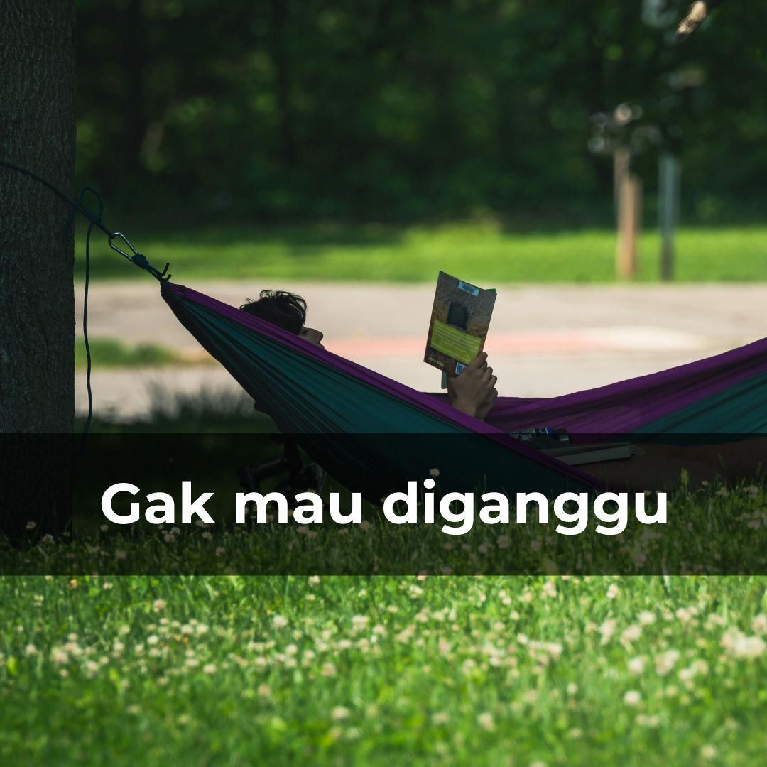 Potret sendirian